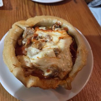 Chuckanut Bay Distillery - Chicago style pizza with pepperoni, Italian sausage, mushrooms. - Cocktail Bars Near Me - Bellingham, Washington Chuckanut Bay Distillery - Chicago style pizza with pepperoni, Italian sausage, mushrooms. - Cocktail Bars Near Me - Bellingham, Washington