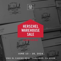 Alternative Retail - Herschel Warehouse Sale | JUNE 13 - 16, 2024 | Carlsbad, CA