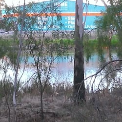 Dave's Home Timber & Hardware - My favourite view of Limo's from across the Creek.