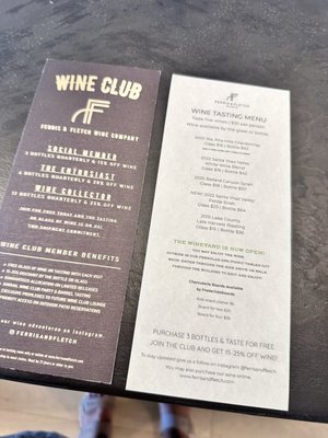Menu photo 1 Ferris & Fletch Wine Fredericksburg, TX