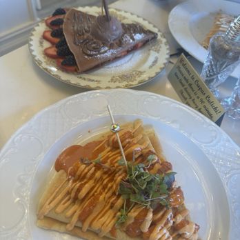 Crepas Culichi - Chocolate crepe and the Shrimp crepe - Creperies Near Me - Oak Park, Illinois Crepas Culichi - Chocolate crepe and the Shrimp crepe - Creperies Near Me - Oak Park, Illinois
