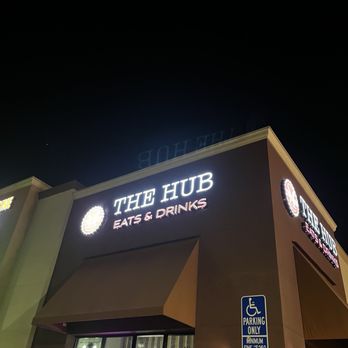 The Hub Eats & Drinks - Exterior view - Sports Bars Near Me - Fresno, California