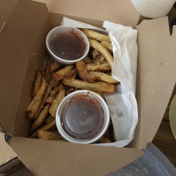 Zoobie's Old Town Tavern - Duck fries with truffle Parmesan- good but could be more truffly - Pizza Near Me - Lansing, Michigan