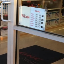 GNC - Hours: M-Sa 10-8pm Su 12-6pm