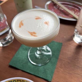 After Ours - Yuzu oolong whiskey sour - Vietnamese Near Me - Portland, Oregon