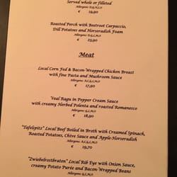 Cafe-Restaurant Museum - Entrees page 1