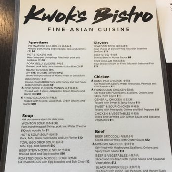 Kwok's Bistro - Chinese Near Me - Reno, Nevada