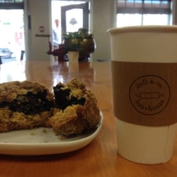 Duft & Co Bakehouse - Blueberry Coffeecake / Americano... Last break before arriving home from the Peg!