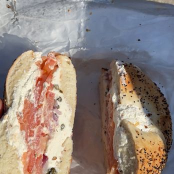 Botta Bing Bagel - Lox on an Everything Bagel - Bagels Near Me - Stafford, Virginia