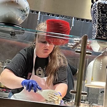 Zoe Ma Ma - Not hair net, probably all over the dishes all the time - Dim Sum Near Me - Denver, Colorado