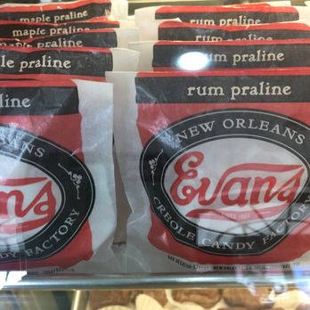 Evans Creole Candy Co - Pralines - Candy Stores Near Me - New Orleans, Louisiana