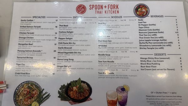Menu photo 1 Spoon + Fork Thai Kitchen McKinney, TX Menu photo 1 Spoon + Fork Thai Kitchen McKinney, TX