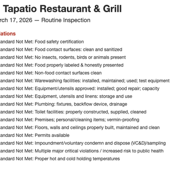 El Tapatio Restaurant & Grill - YIKES!!!! WE WOULD'VE NEVER EATEN HERE HAD WE SEEN THIS PRIOR. - Mexican Near Me - Paramount, California El Tapatio Restaurant & Grill - YIKES!!!! WE WOULD'VE NEVER EATEN HERE HAD WE SEEN THIS PRIOR. - Mexican Near Me - Paramount, California