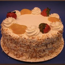 Peach's & Cream - Peaches and cream cake !!!   Incredible !!!