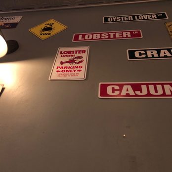 Holly Crab - the wall is kinda crabby - Seafood Near Me - Boston, Massachusetts