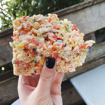 Proper Bagel - fruity pebble rice crispy treat - Bagels Near Me - Nashville, Tennessee Proper Bagel - fruity pebble rice crispy treat - Bagels Near Me - Nashville, Tennessee