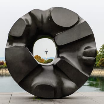 Volunteer Park - I don't know if this was really the inspiration for the Soundgarden song, but it's called the Black Sun and there is a hole in it so yah. - Parks Near Me - Seattle, Washington