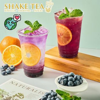 Shake tea - Blueberry sparkling & Blueberry fruit tea - Bubble Tea Near Me - Athens, Georgia Shake tea - Blueberry sparkling & Blueberry fruit tea - Bubble Tea Near Me - Athens, Georgia