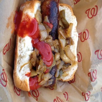 Nationals Park - Gluten Free Italian Sausage with Udi's bun. GF stand is behind section 114 - Stadiums & Arenas Near Me - Washington, DC, District of Columbia Nationals Park - Gluten Free Italian Sausage with Udi's bun. GF stand is behind section 114 - Stadiums & Arenas Near Me - Washington, DC, District of Columbia
