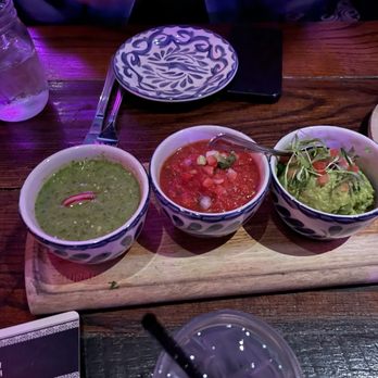 Miranda Lambert's Casa Rosa - Trio of dips - Mexican Near Me - Nashville, Tennessee Miranda Lambert's Casa Rosa - Trio of dips - Mexican Near Me - Nashville, Tennessee