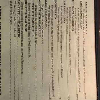 Costas - Menu part 4 - Mediterranean Near Me - Birmingham, Alabama