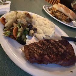 Inn Between Steak & Seafood Restaurant - Ribeye steak