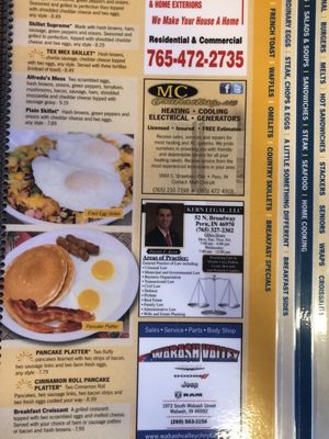 Menu photo 3 The Fried Egg Wabash, IN