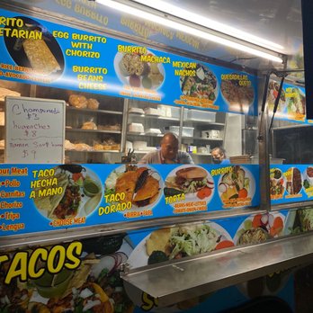 Emmanuel Catering - a taco stand with a variety of food items - Food Trucks Near Me - EI Monte, California Emmanuel Catering - a taco stand with a variety of food items - Food Trucks Near Me - EI Monte, California