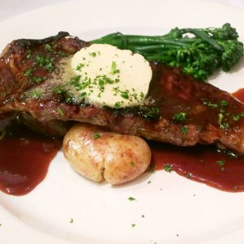 Public Schools Club - Sirloin with chat potatoes and asparagus and anchovy butter - Education Near Me - Adelaide, SA