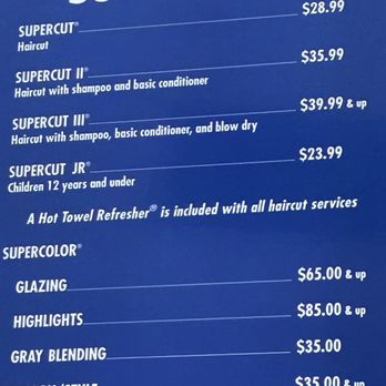 Supercuts - Pix of their screen in salon - Hair Salons Near Me - HAYWARD, California Supercuts - Pix of their screen in salon - Hair Salons Near Me - HAYWARD, California