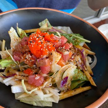 Miyo Yakitori & Sushi - HAWAIIAN POKE SALAD(Delivery) - Japanese Near Me - Austin, Texas Miyo Yakitori & Sushi - HAWAIIAN POKE SALAD(Delivery) - Japanese Near Me - Austin, Texas