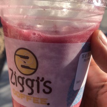 Ziggi's Coffee - Blueberry pomegranate smoothie - Coffee & Tea Near Me - Chandler, Arizona Ziggi's Coffee - Blueberry pomegranate smoothie - Coffee & Tea Near Me - Chandler, Arizona