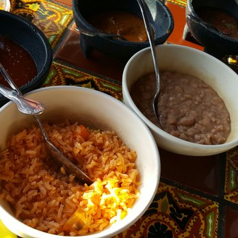 Villa Ortega's - Rice and beans, salsa and tortillas! - Seafood Near Me - Puerto Nuevo, BCN
