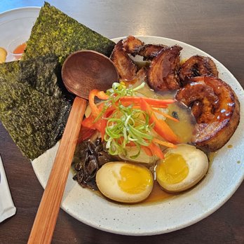 Tasty Ramen - a bowl of ramen and a spoon - Ramen Near Me - Wesley Chapel, Florida Tasty Ramen - a bowl of ramen and a spoon - Ramen Near Me - Wesley Chapel, Florida