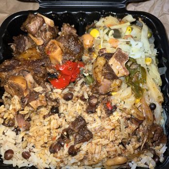 Jerk House - Oxtail, steamed cabbage, and Rice & Peas ... - Caribbean Near Me - New York, New York Jerk House - Oxtail, steamed cabbage, and Rice & Peas ... - Caribbean Near Me - New York, New York