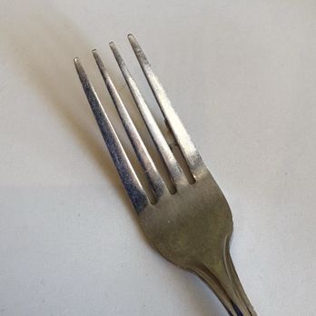Uncle Bo's Haleiwa - Utensils aren't the cleanest. Dried food stuck in the fork. - Breakfast & Brunch Near Me - Haleiwa, Hawaii