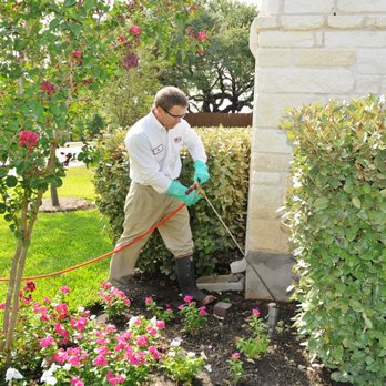 ABC Home & Commercial Services - a man using a garden hose - Pest Control Near Me - Tyler, Texas ABC Home & Commercial Services - a man using a garden hose - Pest Control Near Me - Tyler, Texas