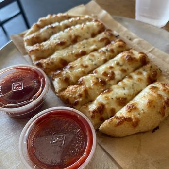 Blaze Pizza - Cheesy bread; photogenic as all get out! - Salad Near Me - Concord, North Carolina