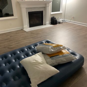 Atlantic Relocation Systems - Empty house with blowup beds and Amazon pillows. - Movers Near Me - Atlanta, Georgia Atlantic Relocation Systems - Empty house with blowup beds and Amazon pillows. - Movers Near Me - Atlanta, Georgia