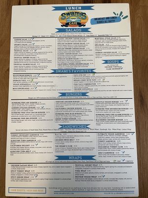 Menu photo 1 Swami's Café La Mesa La Mesa, CA Menu photo 1 Swami's Café La Mesa La Mesa, CA