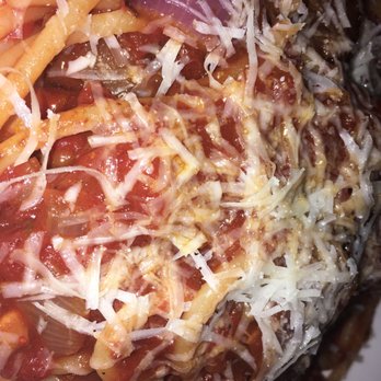 Babbo - Vegetarian Bucatini all'Amatriciana - Italian Near Me - New York, New York