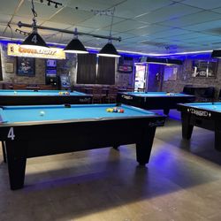 Midtown Pool Club - NEW OWNER.... Pool Tables Clean New  Small Menu