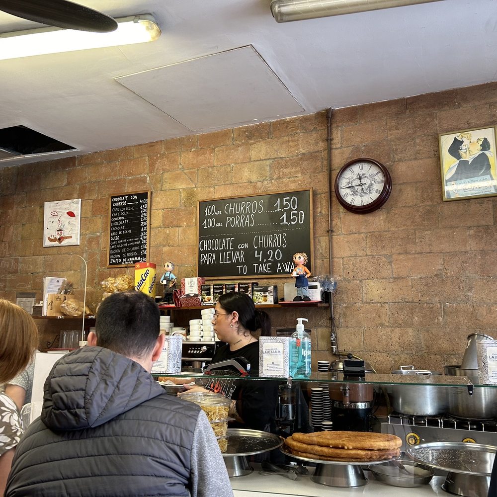 Xurrería Laietana - Menu prices as of June 2024 - Churros Near Me - Barcelona, B Xurrería Laietana - Menu prices as of June 2024 - Churros Near Me - Barcelona, B