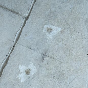The Blind Butler - The "unnoticeable" cement patches after their error - Shutters Near Me