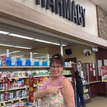 Safeway - Julie A with my bandaid and my 2nd Shingles Shot from Nayeli, Five Star Pharmacy Tech. My 3 shots have not hurt.  Thanks. Julie A - Grocery Near Me - Sparks, Nevada