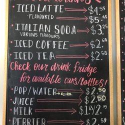 Cafe Bean - Menu