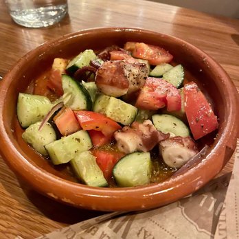 Bulla Gastrobar - Octopus salad - Spanish Near Me - Plano, Texas