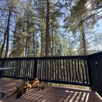 Copper Top Mountain Chalet - Relaxing on the deck! - Vacation Rental Agents Near Me - Leavenworth, Washington