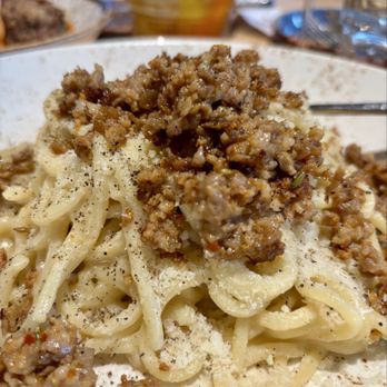 Jame Enoteca - Cacio e Pepe with sausage - Italian Near Me - El Segundo, California