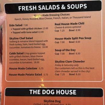 Skyline Restaurant - Menu (2026 September) - Burgers Near Me - Portland, Oregon Skyline Restaurant - Menu (2026 September) - Burgers Near Me - Portland, Oregon